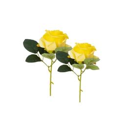 2 yellow rose add on to complete your plushie care package