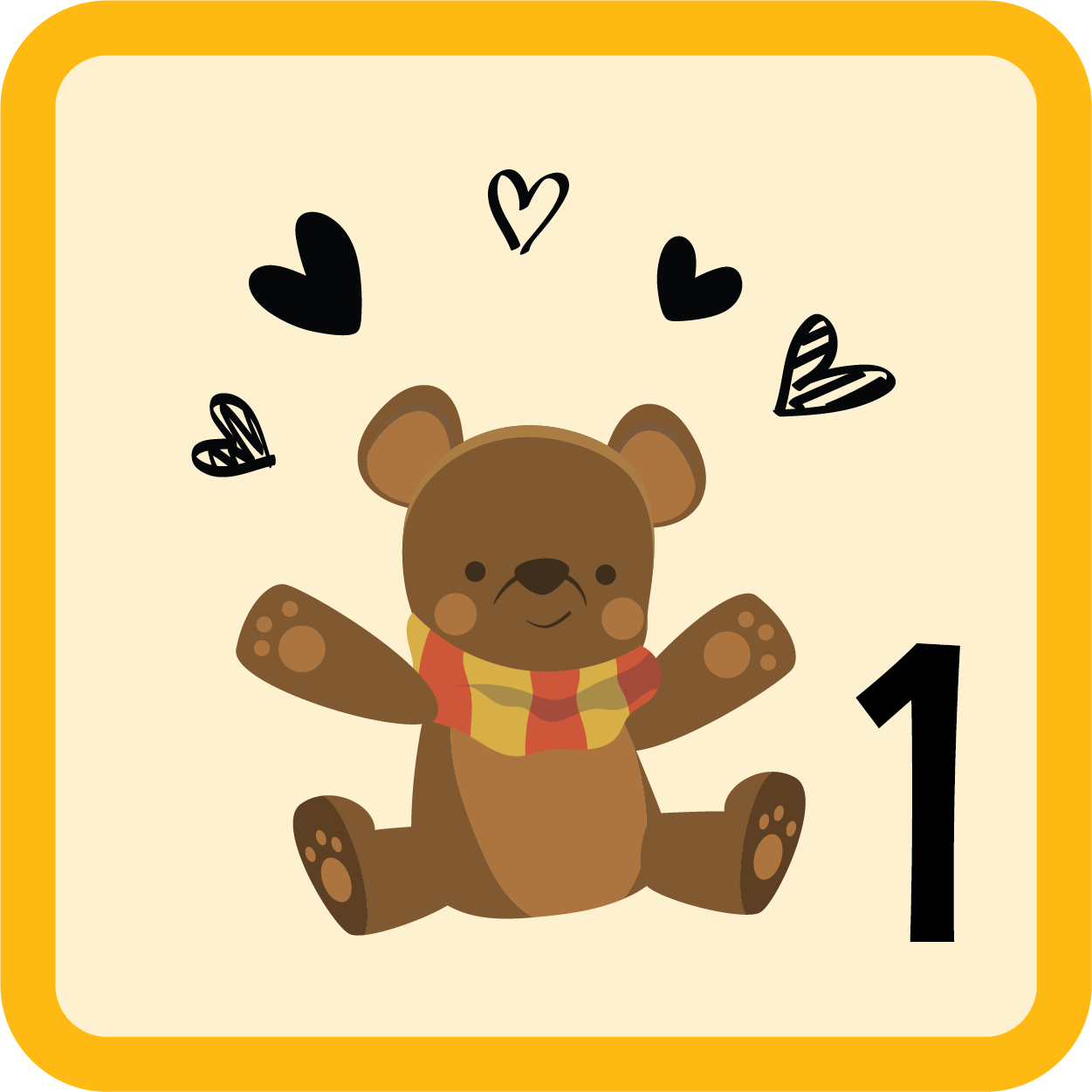 order you love in a box to you plush animal stuff toy