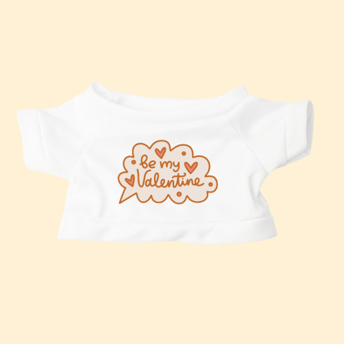 Happy Valentines Day White T-shift print as gifts in Australia