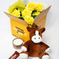 Plush toy horse with accessories
