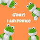 Green Frog plush animal toys gift care package in Australia 